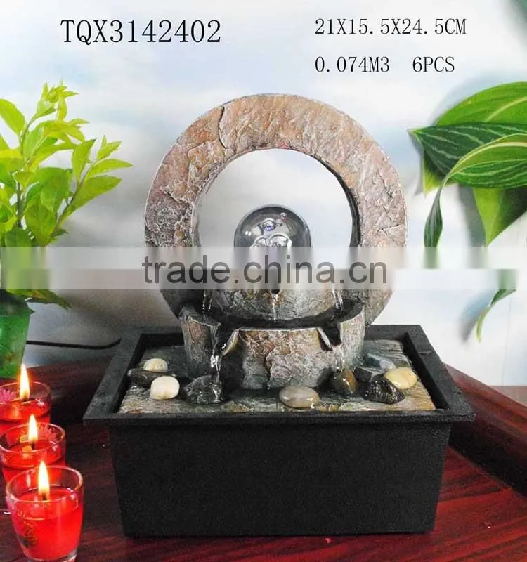 China Mini Zen Garden Water Fountain for Home Decor