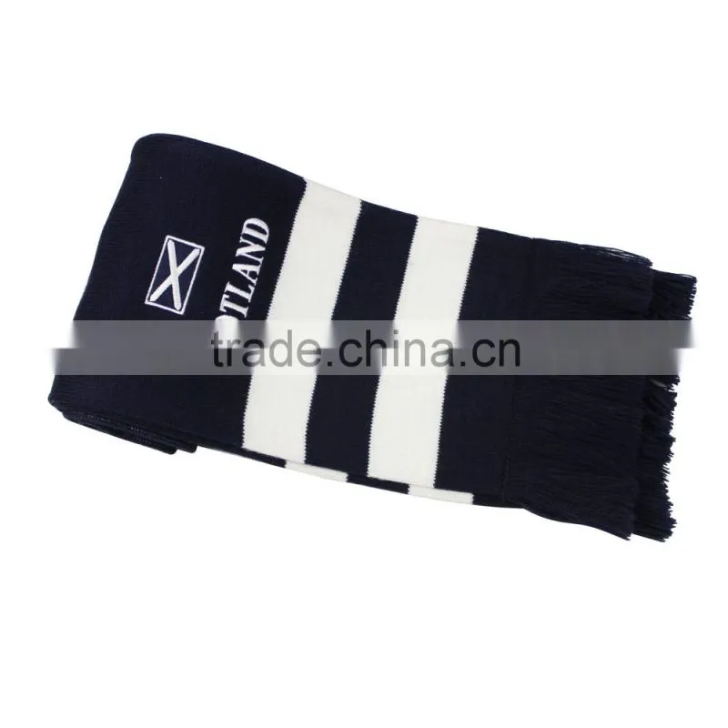 2016 new design acrylic knit round scarf