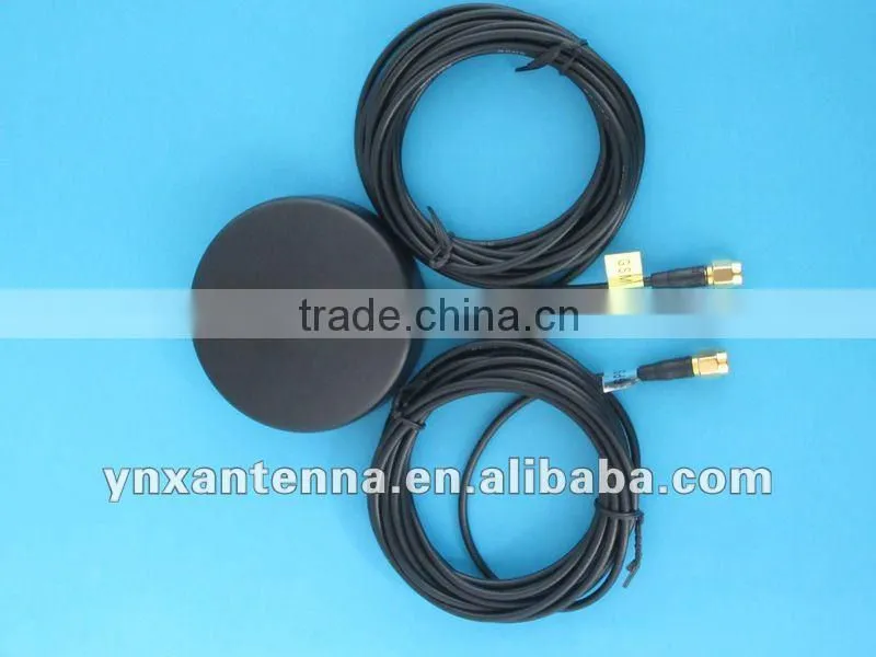 combination antenna gps/gsm/3g with sma connector RG174 Cable