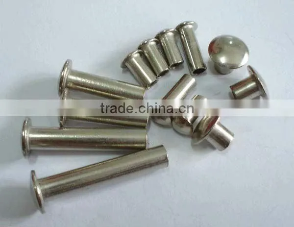 Semi tubular rivet