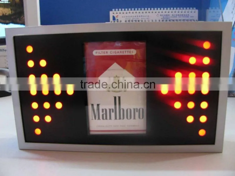 LED Acrylic Cigarette Display, Acrylic LED Tobacco Display Box, Acrylic Display Case