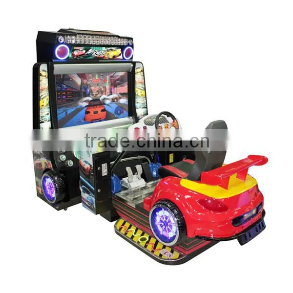 Drive Though The Dessert Coin Operated Car Racing Arcade Game Machine