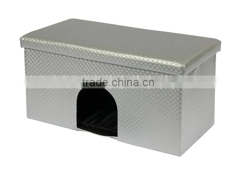 furniture modern design pet house foldable storage ottoman cube
