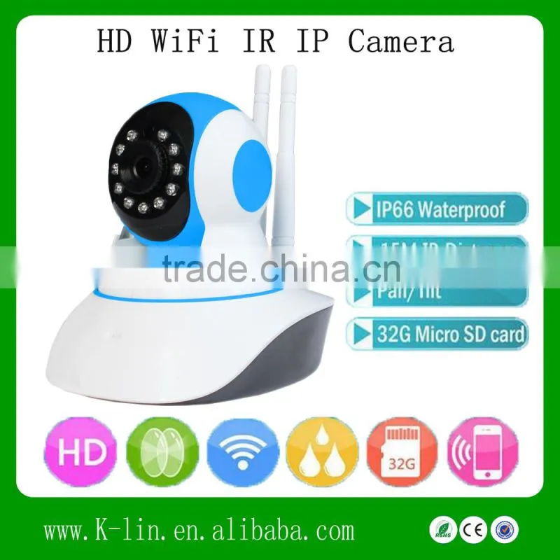 Popular 1.0Megapixels 720P Indoor WIFI IP Camera Economic Wireless Security Camera