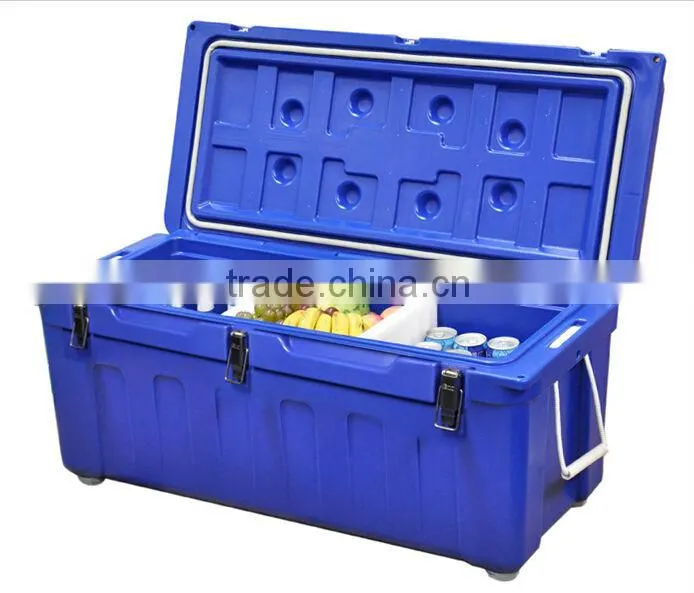 SCC Ice bin cooler, rotomold plastic ice cooler
