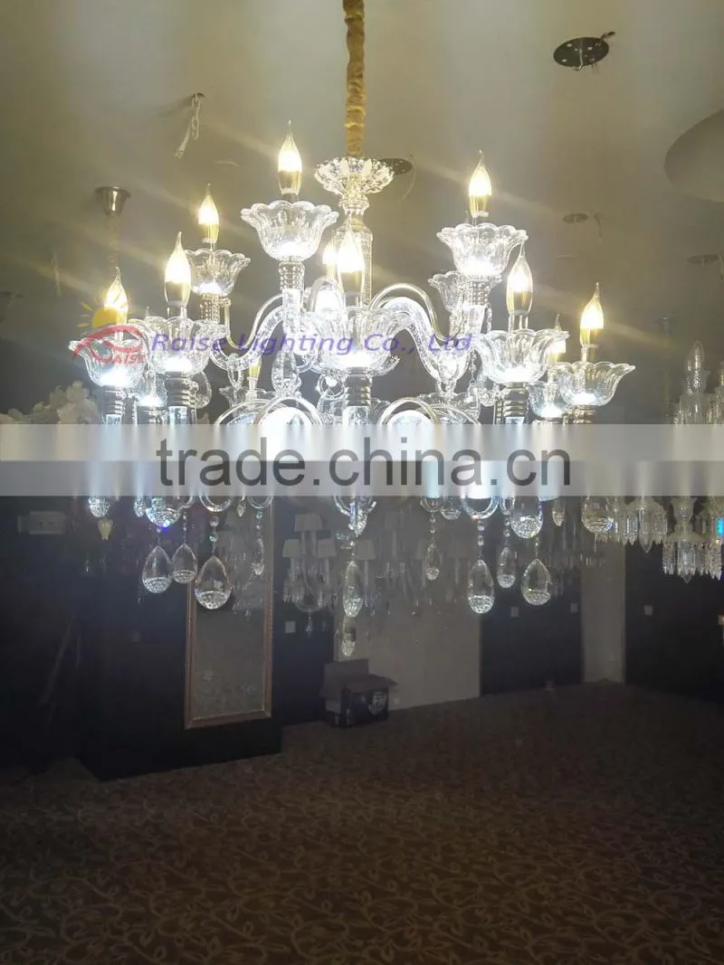 2015 New luxury led crystal chandelier