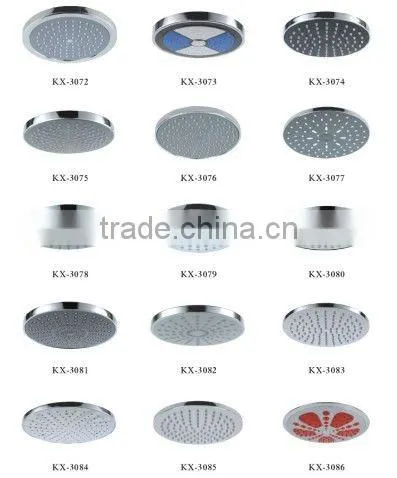 ABS plastic top shower head(KX-3086)