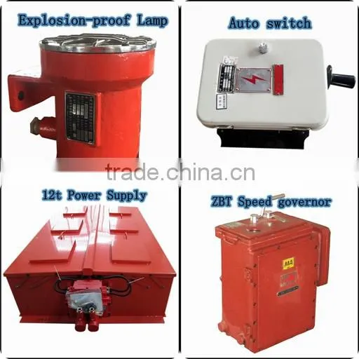 CTY5/6G(B or P) Electric Explosion-proof Tunnel Locomotive For Underground Mining