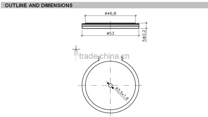 Surface contact type reverse Fast response welding Diode