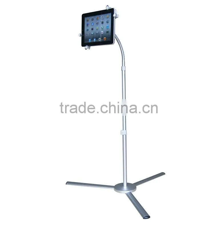 Floor stand for ipad stand