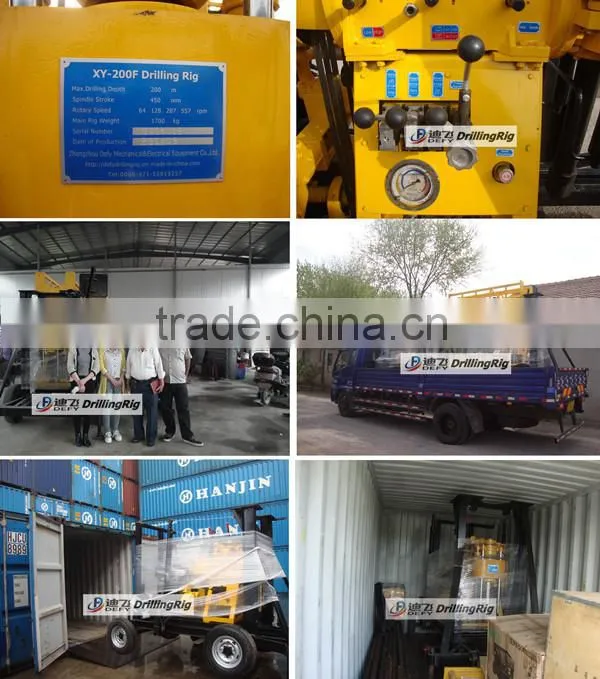 Mining blasthole surface exploration drilling rig for sale