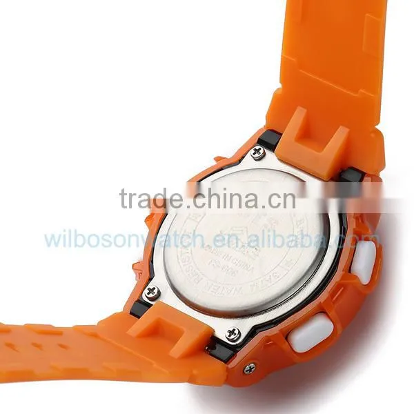 OEM logo kid rubber watch digital watch