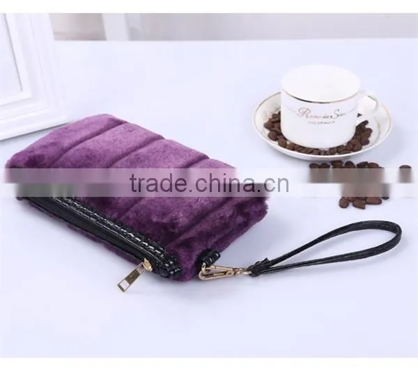 Celebrity Luxury Winter Evening Handbag Single faux fur bag