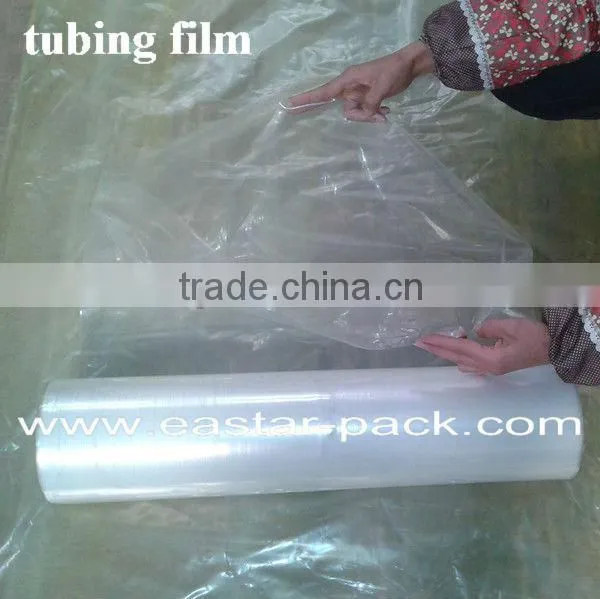 Hot sale big PE transparent flat bags