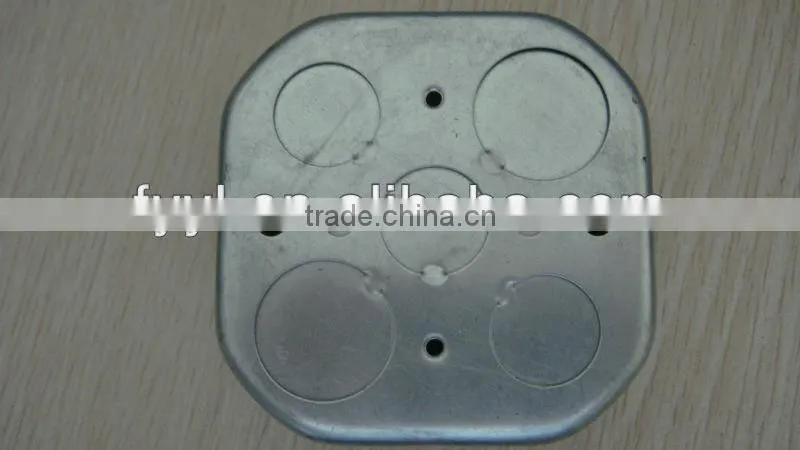 electrical zinc junction metal box