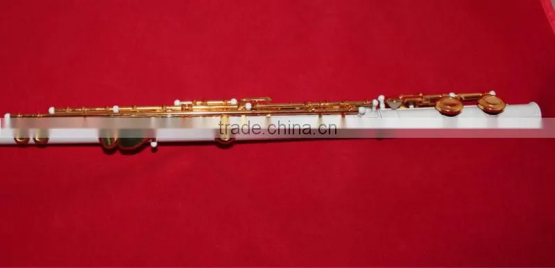 White lacquer phosphor copper flute