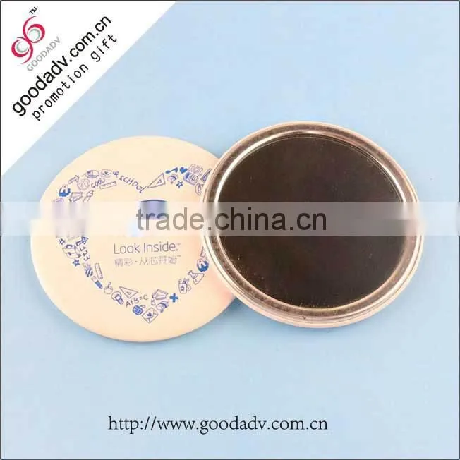 Guangzhou factory wholesale fashion promotional gifts pocket makeup mirror