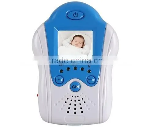 2.4GHz Wireless 1.5" LCD Video Baby Monitor with IR Night Vision Flower Shaped Surveillance Camera