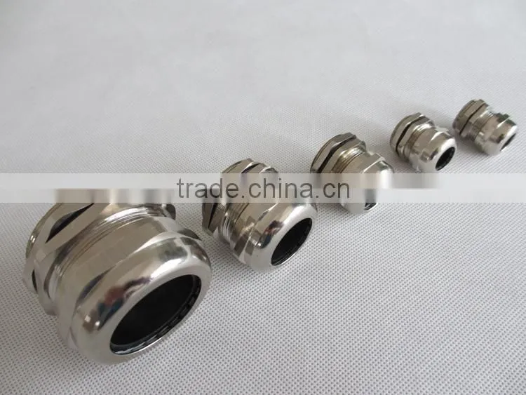 PG Series IP66 Plastic Waterproof Nylon Connector And Cable Gland m8 nylon cable glands