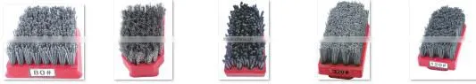 Stone diamond polishing pads