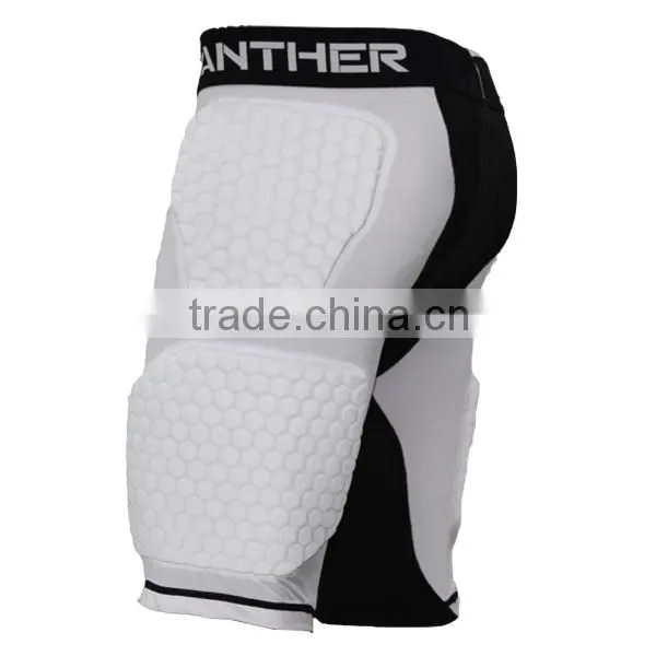 light weight dri fit padded shorts,American football compression padded shorts,men's lycra protection padded compression shorts