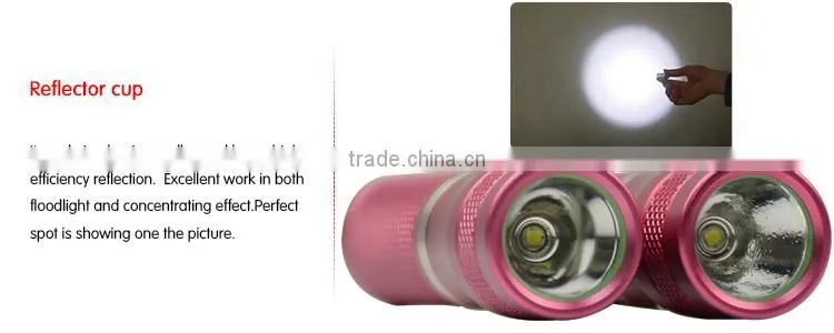 Guangdong new product R5 300 Lumens AAA NiMH 10440 battery torch flash light