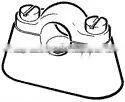 Brass Pipe Fitting Clamp
