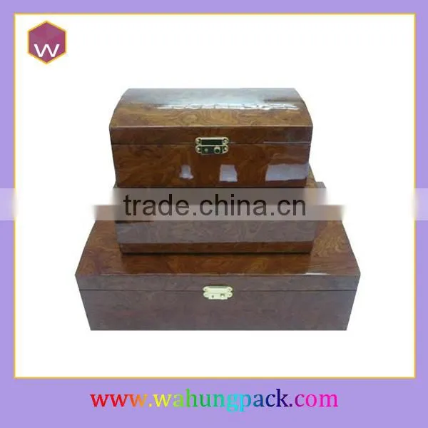 Handmade Wood Perfume Box Solid Perfume Packaging Box Custom