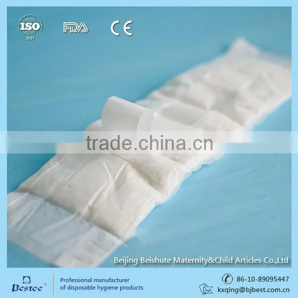Light incontinence pad for old