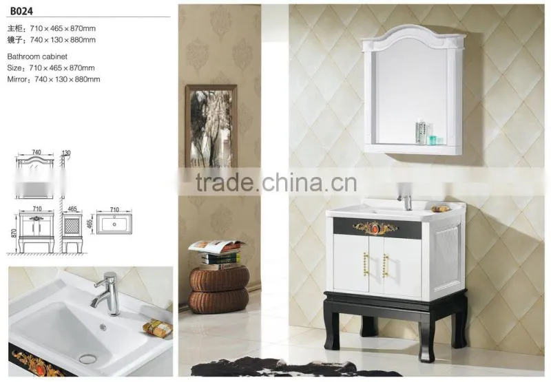 wholesale bathroom vanity cheap ABS cabinet vanity