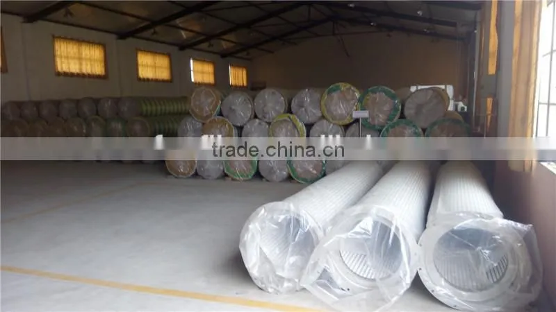 FIber bed demister filter used for sulfuric acid
