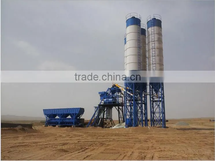 Sinoder Brand HZS series Concrete Mix Plant Small Concrete Batching Plant Portable Cement Plant