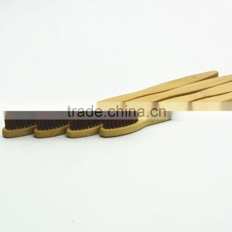 Manufacturers wholesale 2016 new bamboo toothbrush e12 Manual toothbrush Bamboo charcoal toothbrush