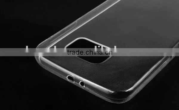 Super thin soft clear back cover for samsung s6