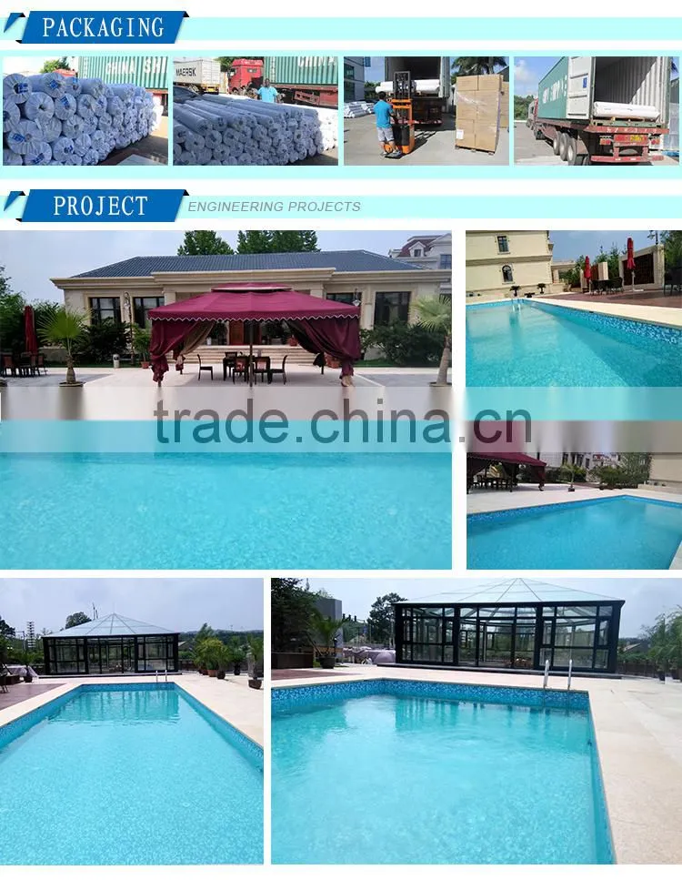 Import and export trade top-rate anti-aging swimming vinyl pool liner