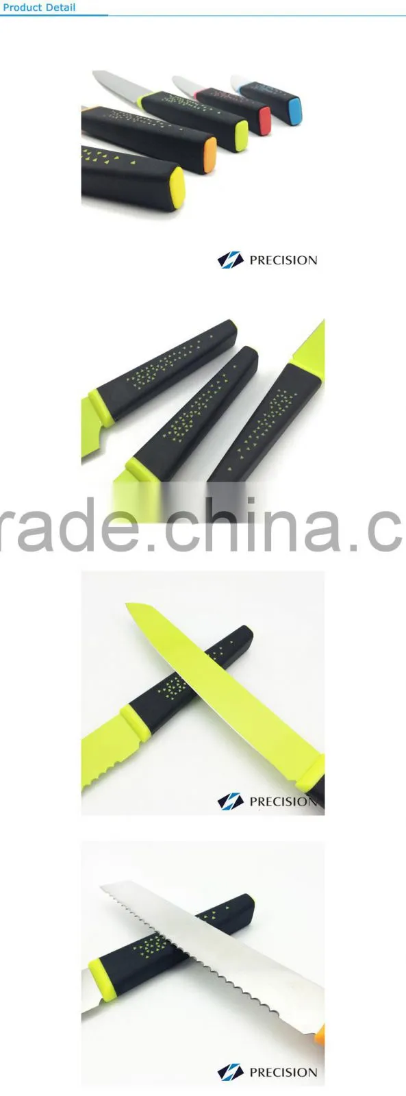 Stainless Steel Kitchen Knife Set/Modern Kitchen Knife/Royal Knife Set with Novel Wooden Stand