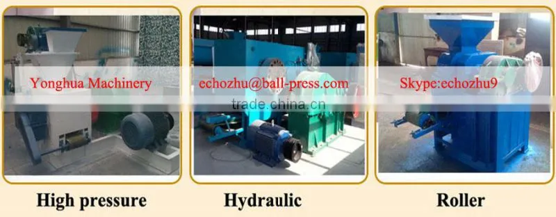 Yonghua Whole line CE charcoal briquette machine coal briquette machine
