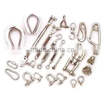 Stainless Steel Twisted Shackle