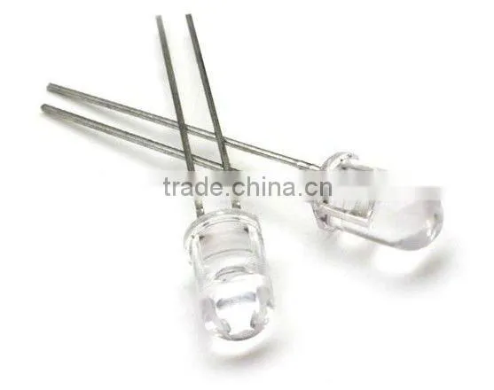 High-brightness blue clear LED 5mm round led diode