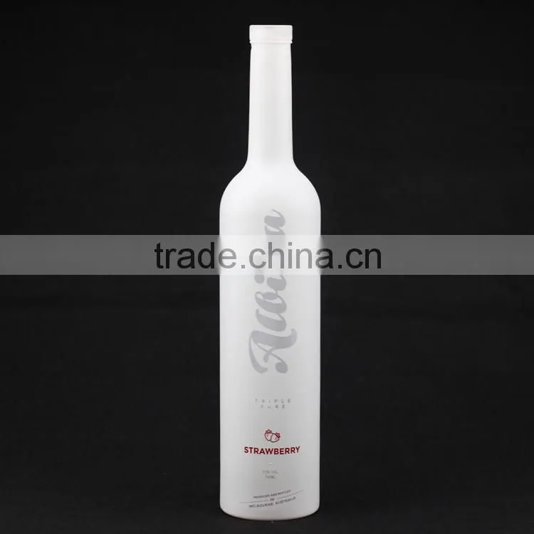 Competitive price fermented milk bottles beverage wine bottles small frosted juice bottles
