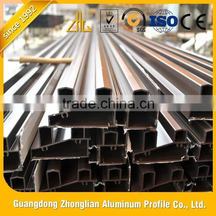 coating 6063 aluminium profile to make doors and windows