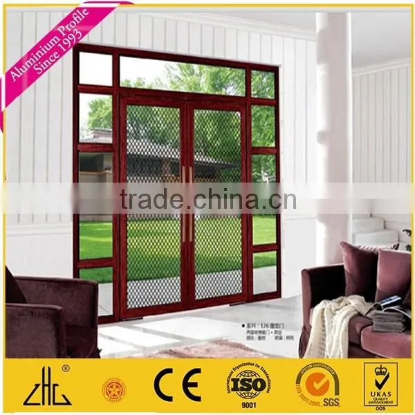 Wow!! paint aluminium profile for folding doors, aluminium double swing door profiles, aluminium swinging french door profile