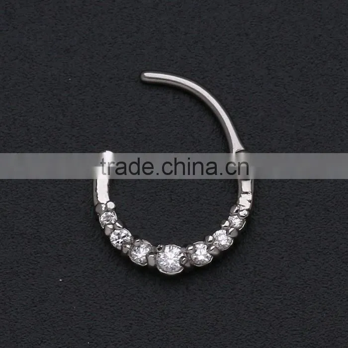 Fashion Free Sample 316L Surgical Steel Fancy Nose Rings