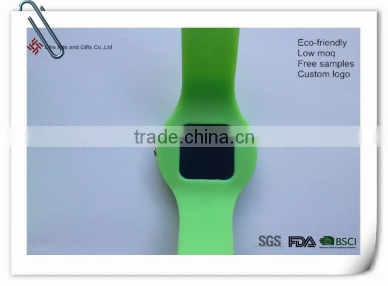 Jelly candy color silicone watches
