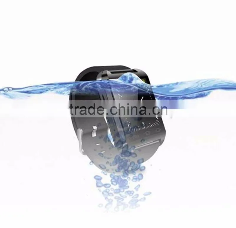 silicon bluetooth samrt watch with camera