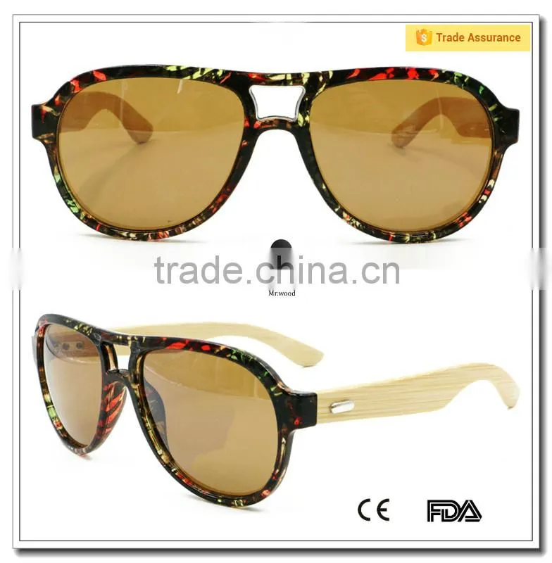 Bamboo wood sunglasses handmade wooden sunglasses with free custom laser logo