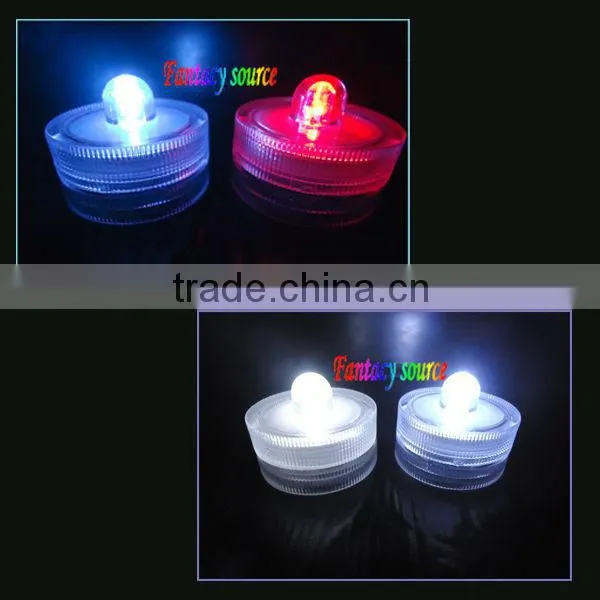 led submersible tealight for party decoration