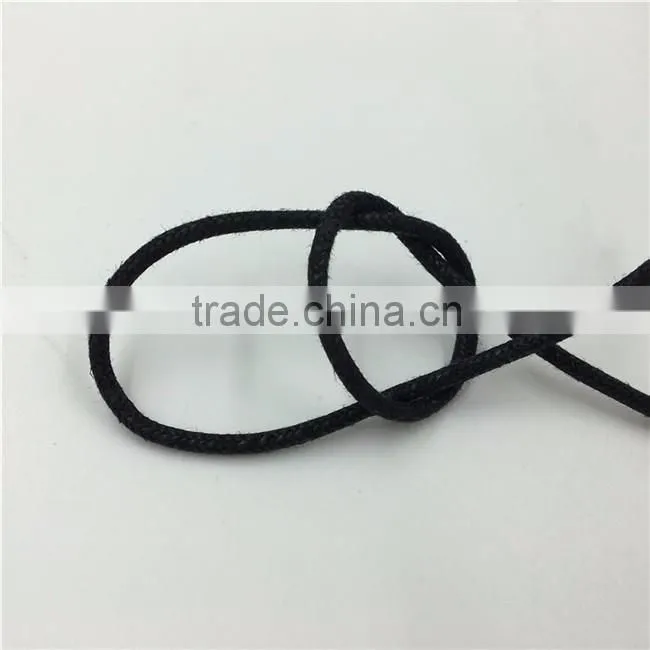 Custom 2.5MM Braided Waxed Polyester Cord,Waxed Cotton Cord for Bags
