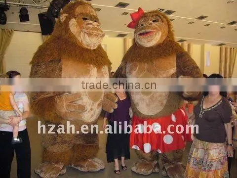 inflatable orangutan inflatable costume for advertising
