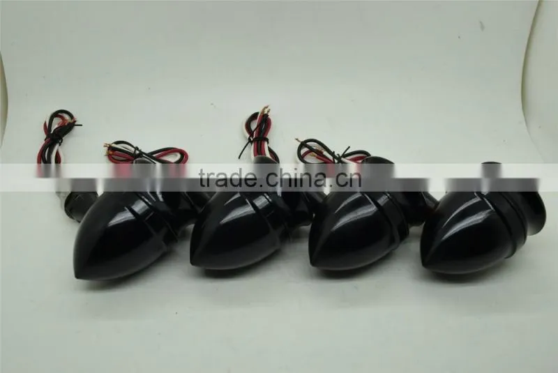 Aluminium LED Motorbike Motorcycle Retro Bike Indicators Turn Signals Lights